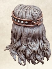 1/6 Kaustic Plastik 12″ figure MasterClass Conan Head by Inigo Gil Dario Barbera