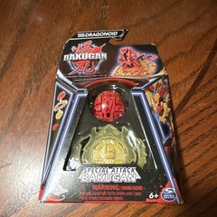 Spin Master Bakugan Dragonoid Special Attack Action Figure Red/Gold, 6+