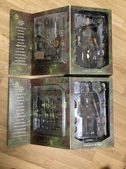1/6 Hot toys Platoon Bob Barnes Sergeant. Chris Taylor sets