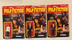 Pulp Fiction: ReAction Figures- Jules Winnfield, Vincent Vega & Mia Wallace