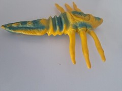 Vintage Dungeons and Dragons AD&D Raging Roper Bendable Action Figure