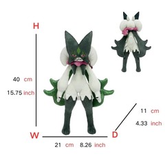 Anime Giant Meowscarada Plush Doll Stuffed Toys Cosplay Plushie Gift