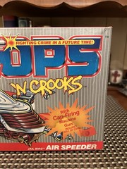 1988 Cops ‘N Crooks Jail Bird Air Speeder Vehicle 1988 Hasbro NIB See Pics Read