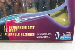 Star Trek Next Generation “A Fistful of Datas” Playmates Holodeck Series NEW