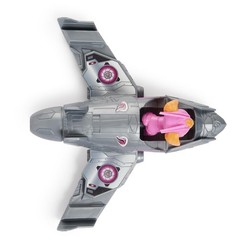 Paw Patrol Mighty Movie Skye Figure & Airplane Toy for Kids Ages 3+