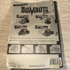 Vintage 2002 Uni Fortune Bombots Fighting Robot Action Figure. New In Package