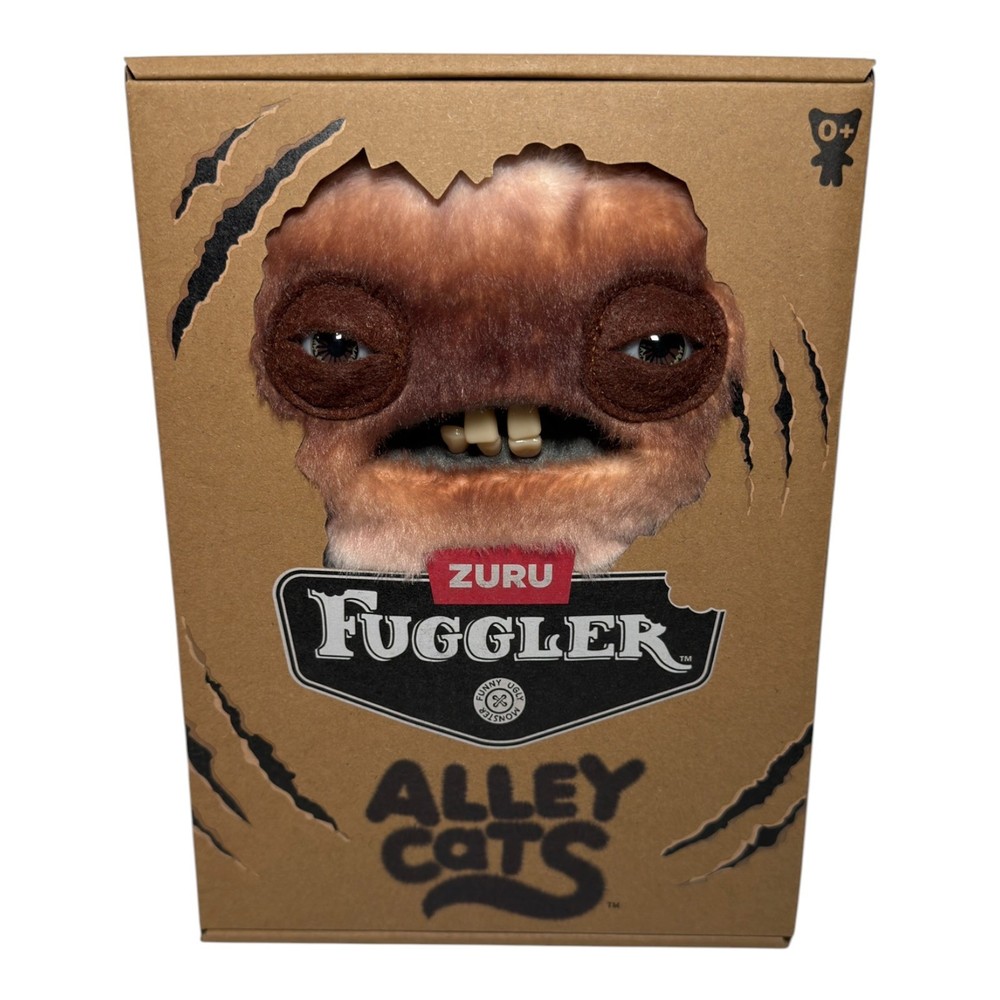 Zuru Fuggler x Alley Cats Yawper Siamese Cat 9″ Plush Funny Ugly Monster
