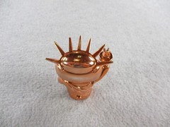 Fuggler Figure 250 Year Anniversary Lady Liburpy Statue Rare Copper Metallic