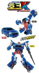Hello Carbot Crystal HAWK X Limited Edition Transforming Robot Figure Car Toy