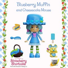 Strawberry Shortcake Deluxe Action Figures BUNDLE – 4-Pack Scented Collectible