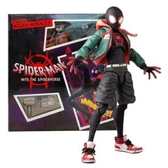 Action Figure Anime Spider-verse Collection Sentinel Miles Morales Figures