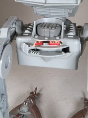 Star Wars AT-ST Scout Walker Vehicle 1995 Kenner Lucasfilm Vintage Missing Gun