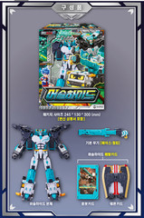 Metal Cardbot S Season2 MUSCLEHYDE Transformer Robot Muscle Hyde Action Figure
