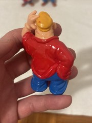 (4) 1989 Bully Disney Duck Tales 3.5″ Beagle Boys Figure Lot Germany