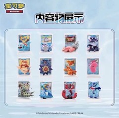 Pokémon Chinese Exclusive Dream Drawing Vol.2 Aqua Figurine Blind Box Case
