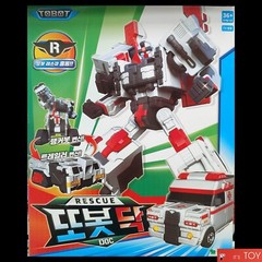 Rescue TOBOT SSEN & DOC Police Car Ambulance Tankerbot Transforming Robots set