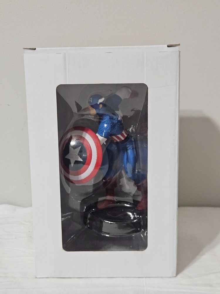 Captain America Eaglemoss 5″ Figure. NIB. Fact Files. Avengers. Classic.
