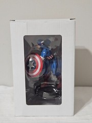 Captain America Eaglemoss 5″ Figure. NIB. Fact Files. Avengers. Classic.