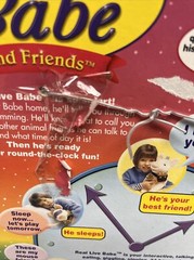Real Live Babe & Friends Interactive w/ Box and Acc. *See Description