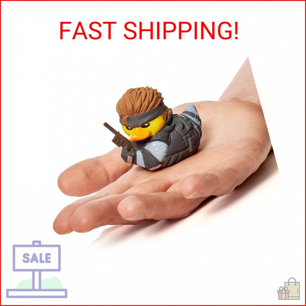 TUBBZ Mini: Metal Gear Solid – Solid Snake Cosplaying Rubber Duck Vinyl Figure