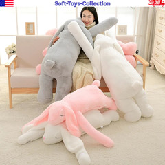 Giant Bunny Plush Toy Long Stuffed Rabbit Pillow Kids Gift