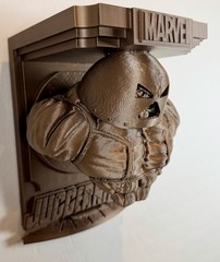 MARVEL Juggernaut Avengers Like 5×5 Top Floating Shelf Wall Decor
