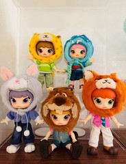 Authentic Molly Zootopia 2 Series Blind Box Figures Toy 1/12 Action Doll