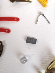 Lot of Weapons & Accessories For Action Figurines Mixed G.I. Joe and others D