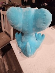 Rainbow Friends 15″ Giant Large Cyan Plush Stuffed Toy Figure 2024 Blue