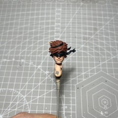 1/12 Painted Blind Lawyer Daredevil Head Sculpt Fit 6” ML Action Figure