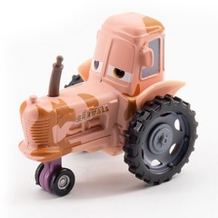 2PCS Disney Pixar Cars Frank Combine Harvester 1:55 Die-cast Toy Model Car Gifts