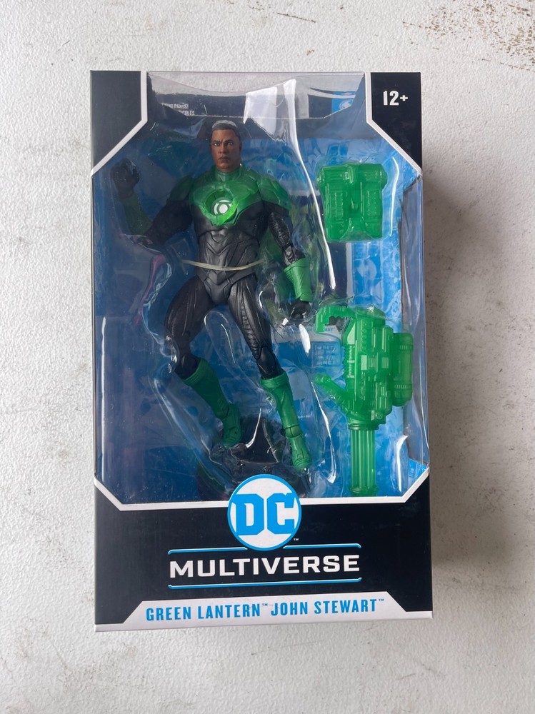 DC Multiverse Green Lantern John Stewart Figure DC Rebirth 22 Moving Parts New