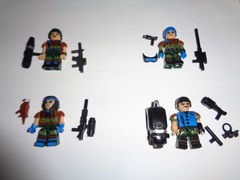Hasbro Transformers / G.I.JOE Kre-o Autobots, Decepticons, Star Trek Mini Figure