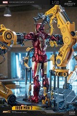 1918: ZD Toys 1/10 Suit-up Gantry with Iron Man MK4 Action Figure Bundle Set