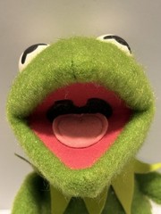 1970s Fisher Price “Muppet Show” Kermit The Frog Doll 850 in Orig TLC box – READ