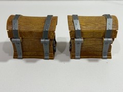 Lot Of 2 Fortnite Loot Treasure Chest Accessory Storage Jazwares NO Accessories