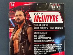 MATTEL WWE ELITE COLLECTION DREW MCINTYRE SERIES 83 FIGURE NIB SEALED