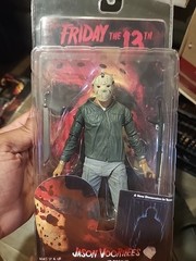 NECA Friday the 13th Part 3 JASON VOORHEES w/ Machete & Spear Gun Action Figure
