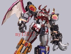 New Power Rangers Dino Megazord Action Figure Toy 25cm Combined Separate Diecast