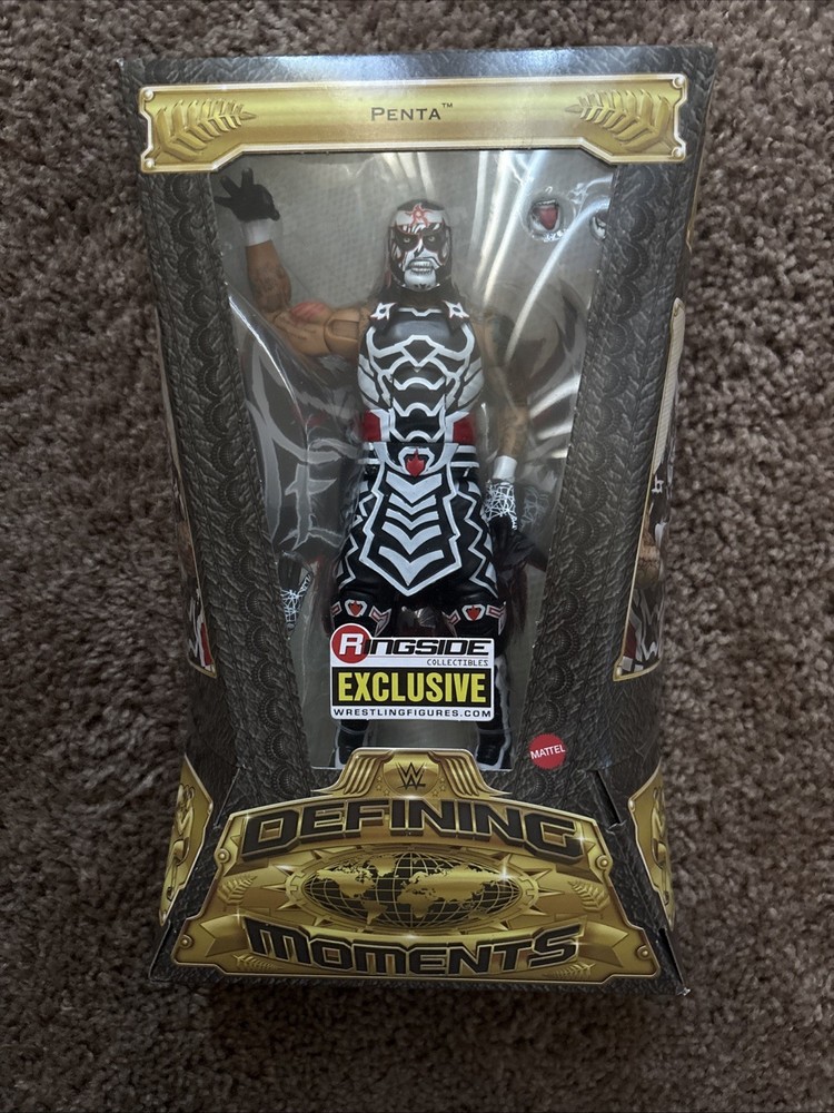 WWE Mattel Penta Defining Moments Ringside Exclusive Action Figure