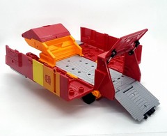 Transformers Kingdom Commander Class Rodimus Prime Trailer Incomplete 2021