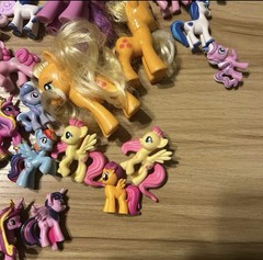 Large Mix Lot My Little Pony 42 Pcs + Accessories