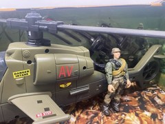 Lanard the Corps Mission Vehicle Attack Helicopter 2004 Rare!