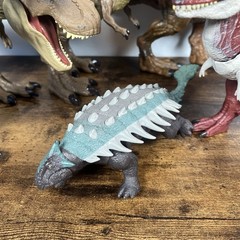 Jurassic Park World Toys Lot x6 Trex x3 – Carnotaurus Ankylosaurus & Allosaurus