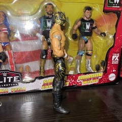 Penta El Zero M & Rey Fenix Unrivaled Series 6 Figure Lot Lucha Bros AEW WWE