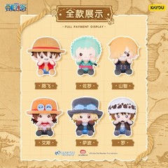 Kayou One Piece All Crew Hand Held Series 7.9 in Plush Doll Toy Gift Collectible
