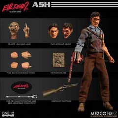 One:12 Collective ASH WILLIAMS Evil Dead 2 action figure~Mezco~Authentic~NISB