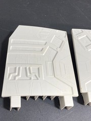 Star Wars Vintage 1978 Death Star Playset Bottom Floor Support Walls Parts
