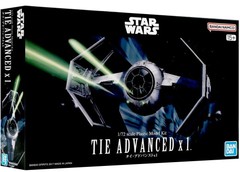Star Wars Plastic Model Kits Darth Vader’s TIE Advanced X 1 1:72 Bandai 61463
