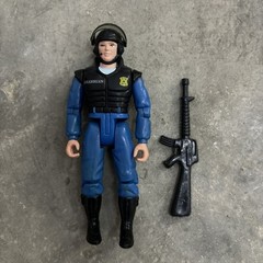 Toy Island Vintage Toy 1994 RoboCop Figure Soldier with Weapon Toy